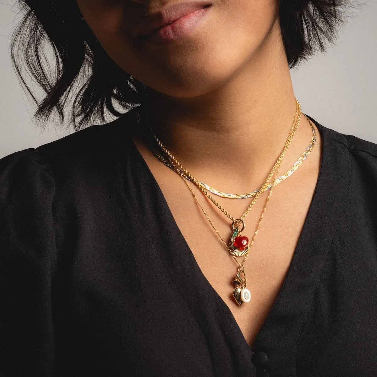Solid Gold Bold Rope Chain