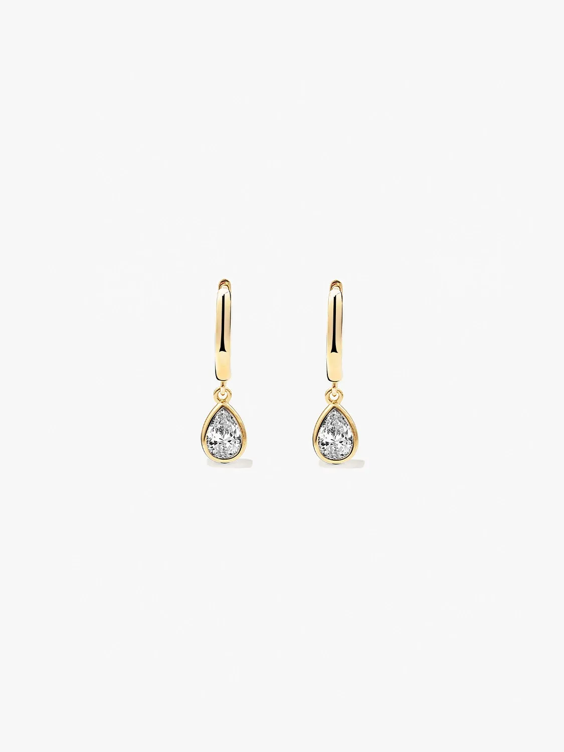 Solitaire Teardrop Drops