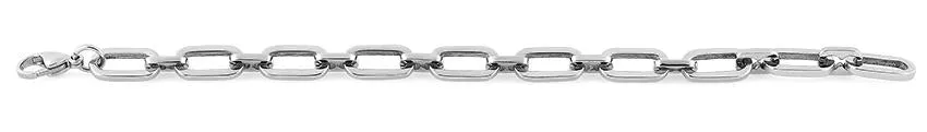 Stainelss Steel Cable Chain Link Bracelet