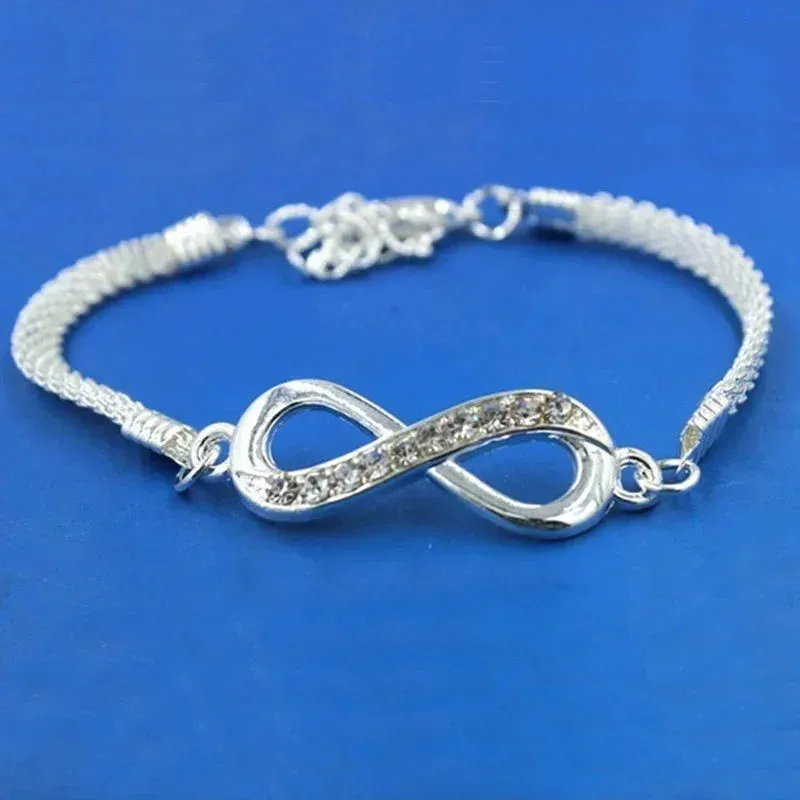 Stainless Steel 8-Shape Women's Bracelet