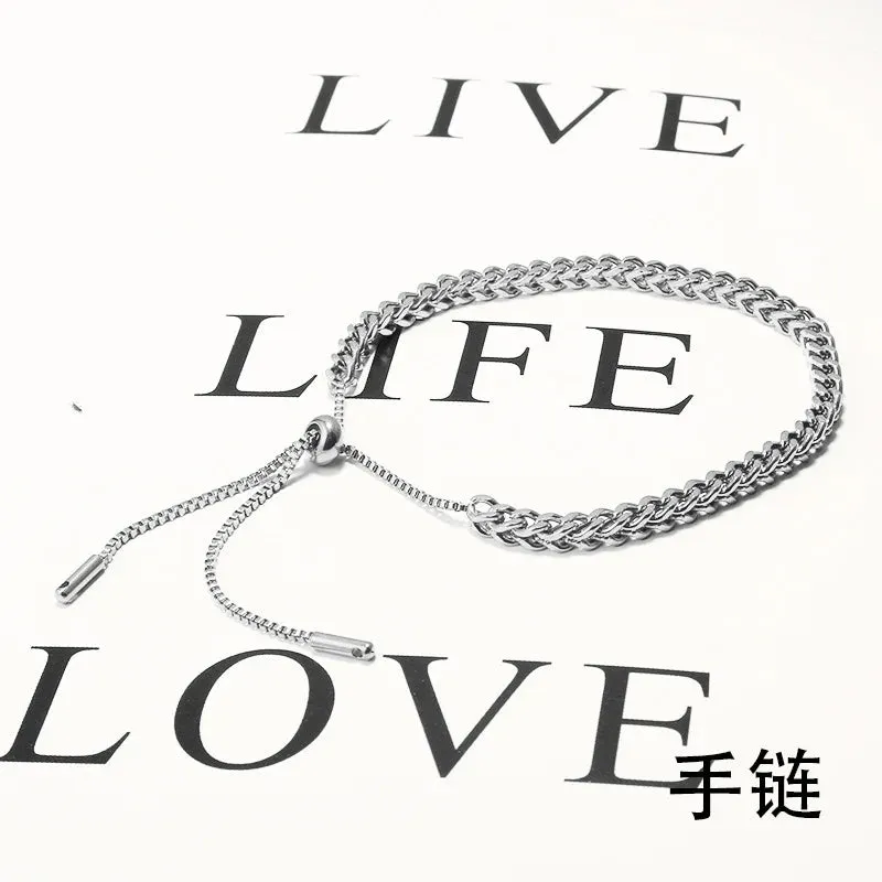 Stainless Steel Paper Clip Bracelets & Bangles (For AU/UK/USA only)