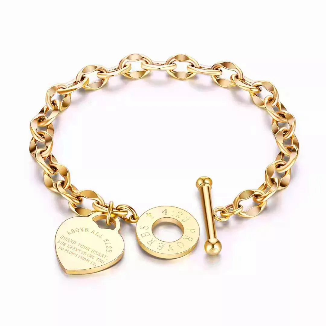 Stainless Steel Paper Clip Bracelets & Bangles (For AU/UK/USA only)