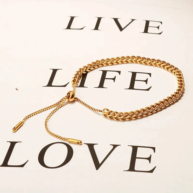 Stainless Steel Paper Clip Bracelets & Bangles (For AU/UK/USA only)