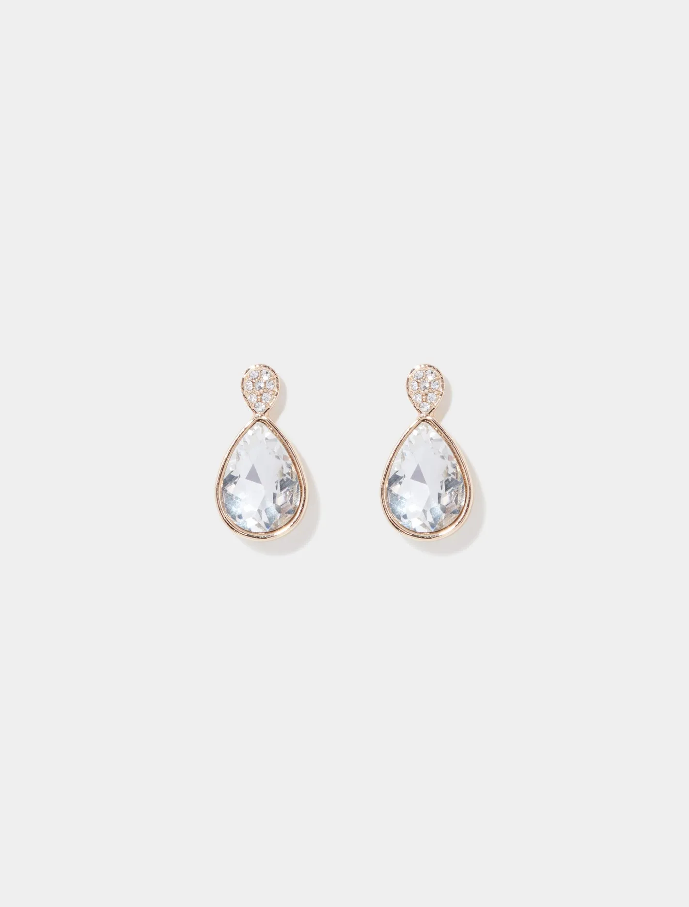 Stef Stone Teardrop Stud Earrings