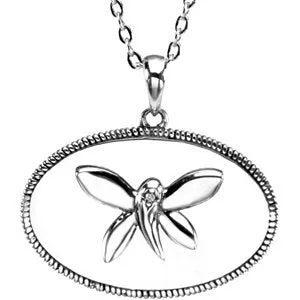 Sterling Silver It Begins With Me Necklace