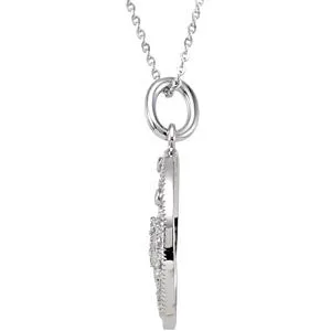 Sterling Silver Journey of Contentment Necklace