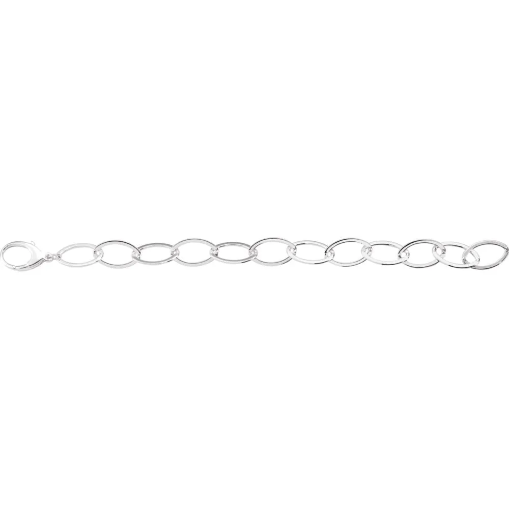 Sterling Silver Link Bracelet