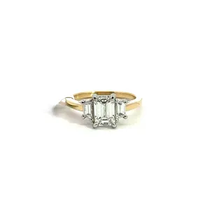 Studio W&H Emerald Cut Engagement Ring