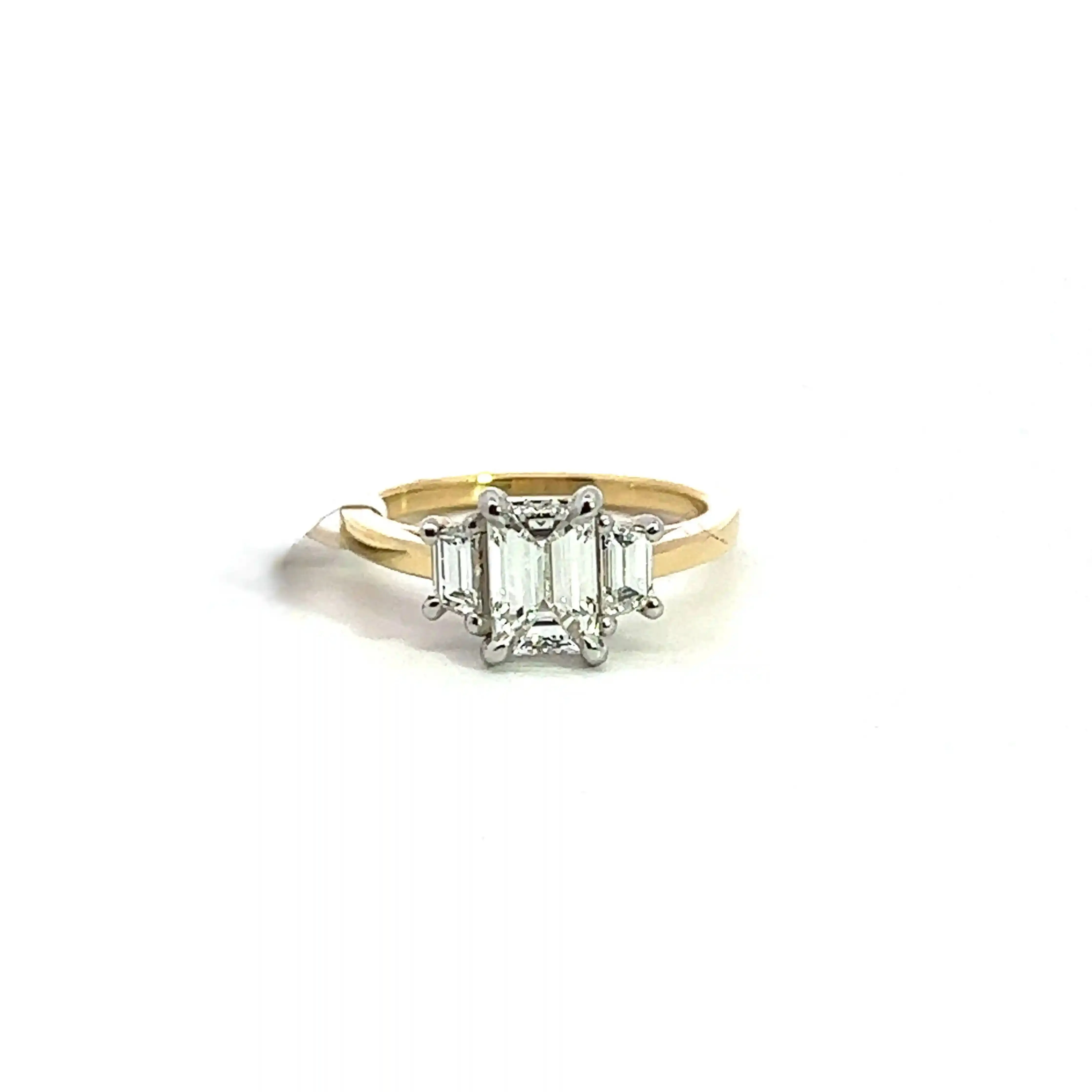 Studio W&H Emerald Cut Engagement Ring