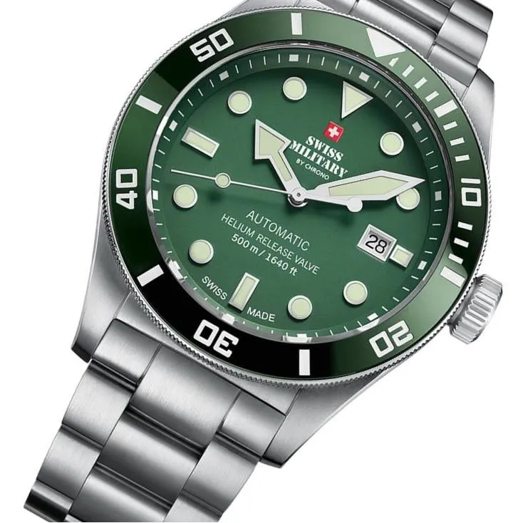 Swiss Military Diver Special Edition Automatic Men's Swiss Made Watch - SMA34075.03