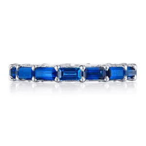 Tacori Royal-T Sapphire Diamond Eternity Band