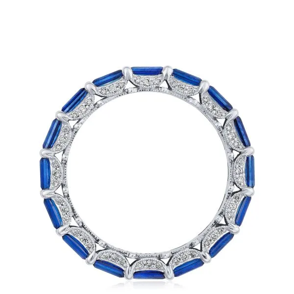 Tacori Royal-T Sapphire Diamond Eternity Band