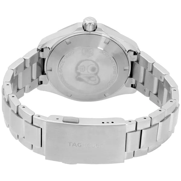 Tag Heuer Aquaracer Silver Stainless Steel Blue Dial Quartz Watch for Gents - WAY1112BA0928