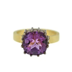 The Cushion Cut Amethyst Ring