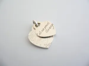 Tiffany & Co  Let Me Count the Ways I Love You Charm 4 Necklace Bracelet Gift