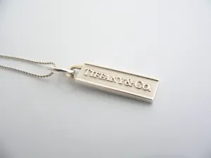 Tiffany & Co Necklace Street Sign Charm Pendant Charm Bead Chain Gift Love Cool