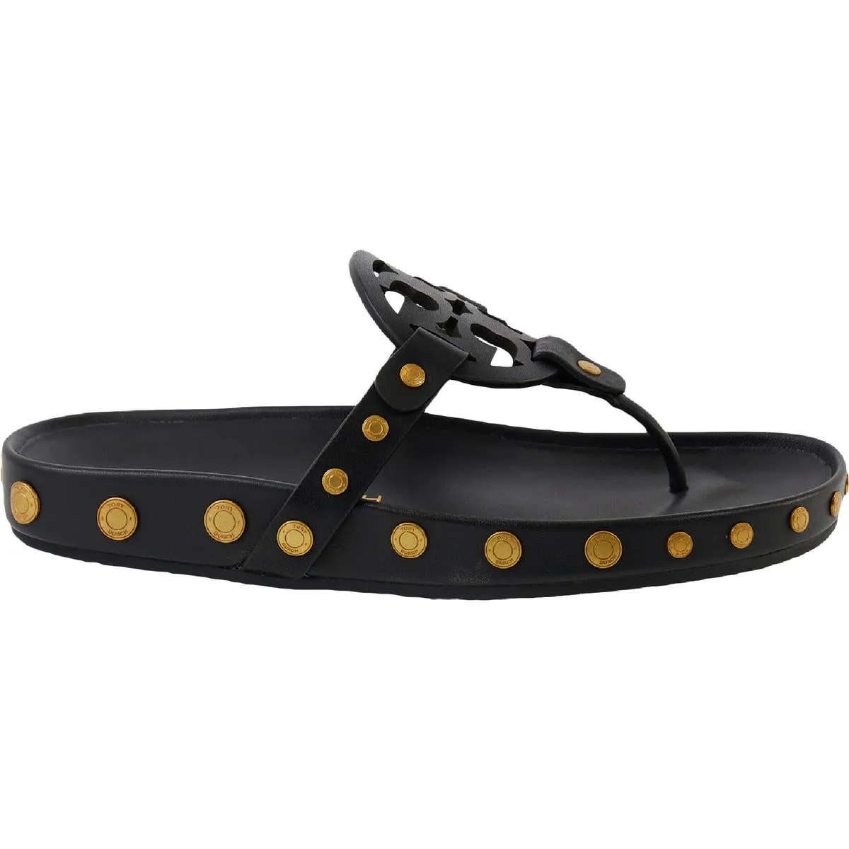 Tory Burch Womens Leather Thongs Footbed Sandals