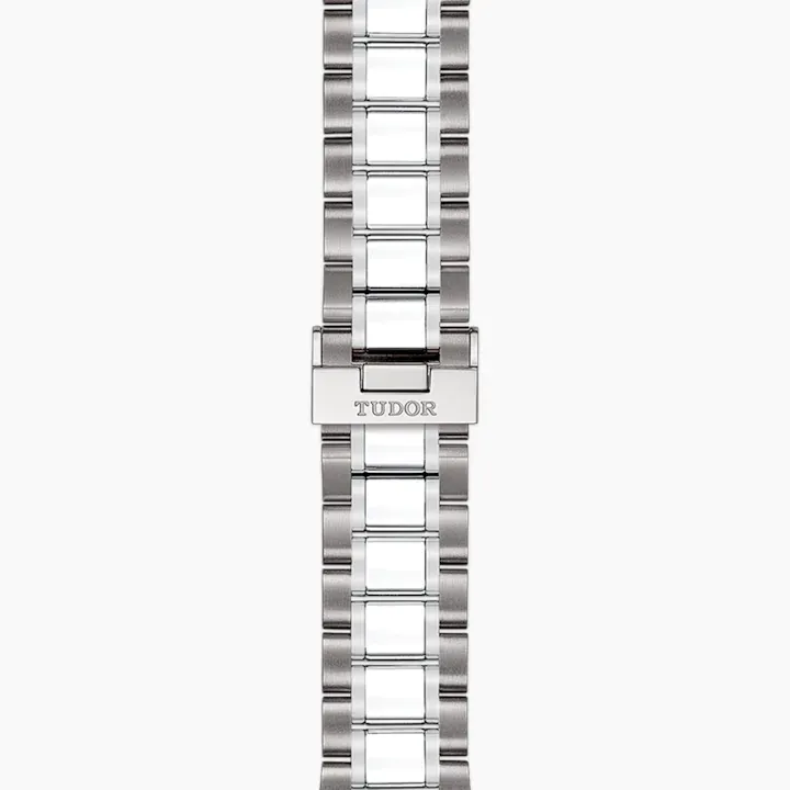 Tudor Style, Stainless Steel and Diamond-set, 34mm, Ref# M12310-0011