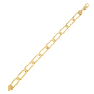 Twisted Paperclip Link Bracelet