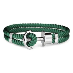 Unisex Bracelet Paul Hewitt Green Silver