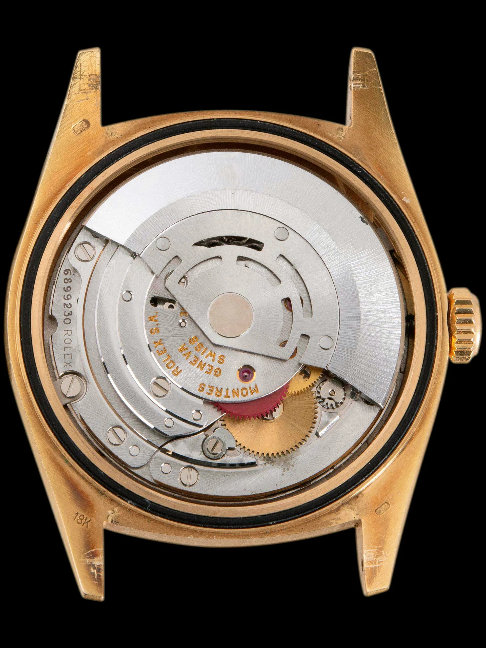 *Unpolished* 1994 Rolex Day-Date 18K YG (Ref. 18238) Diamond Baguette String Dial