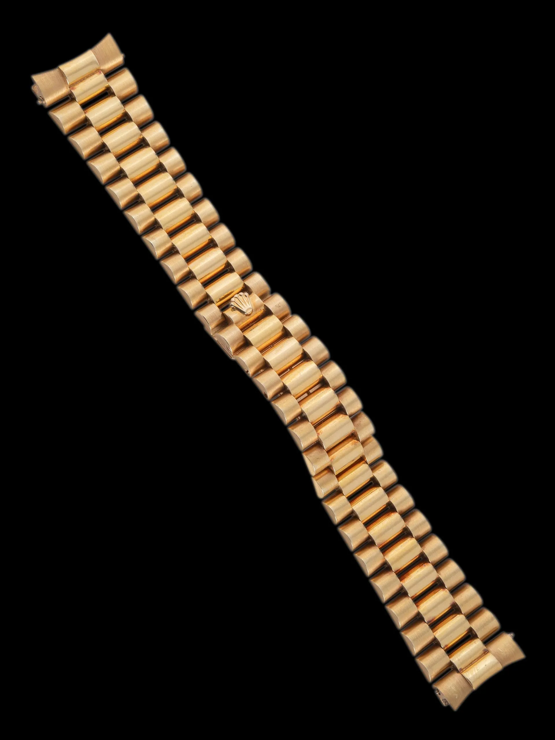 *Unpolished* 1994 Rolex Day-Date 18K YG (Ref. 18238) Diamond Baguette String Dial