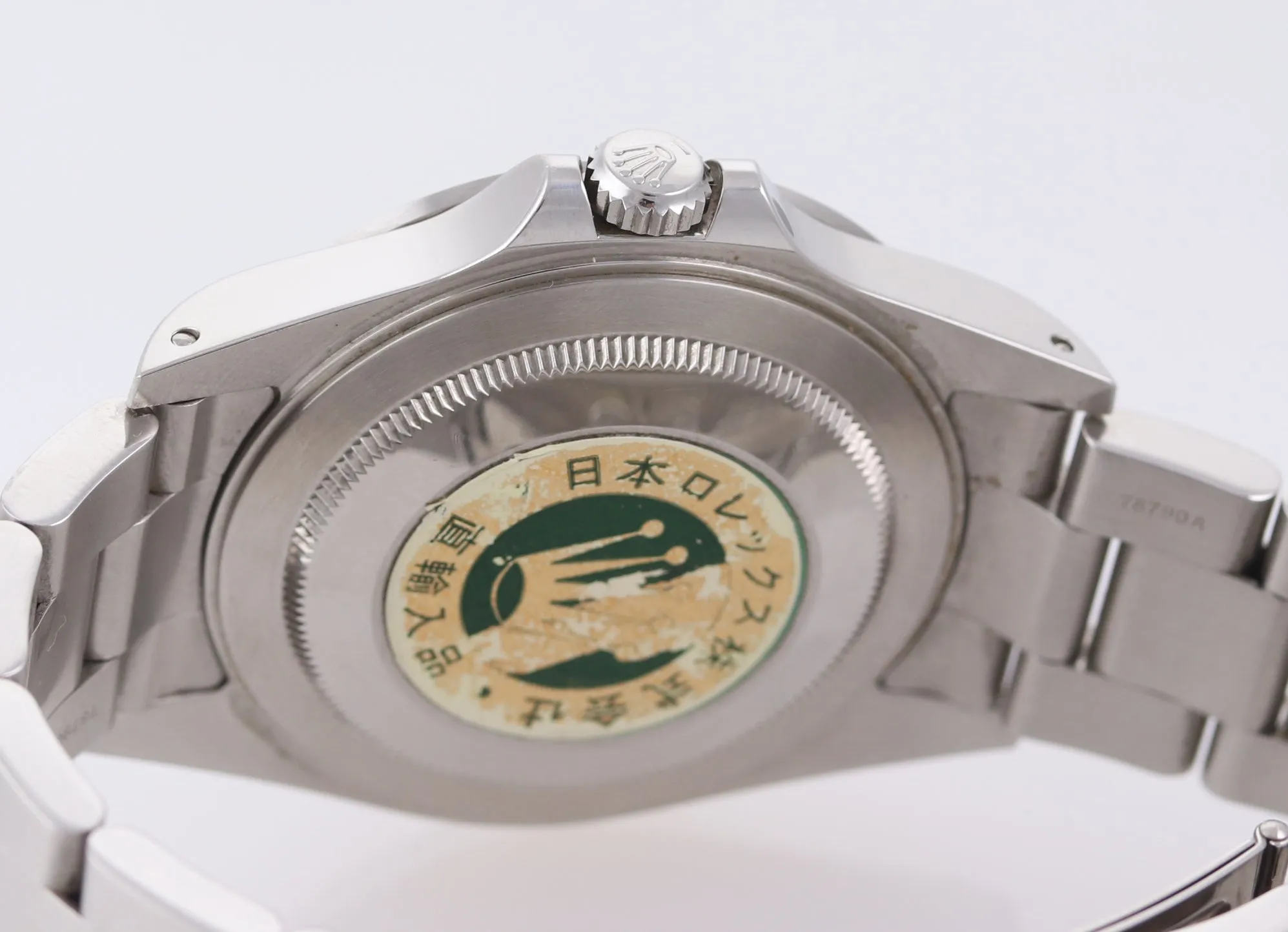 Unpolished Rolex Explorer II 16570 Steel White Polar Date GMT 40mm SEL Watch Box