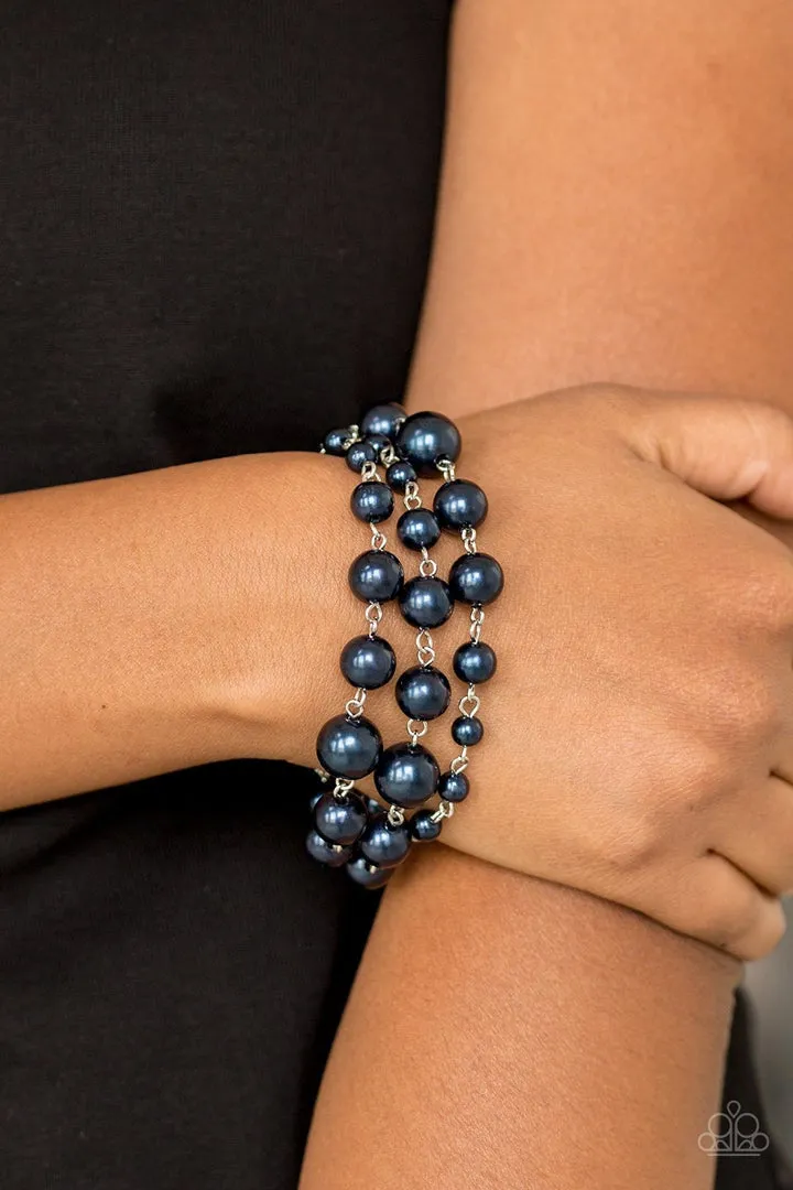 Until the End of TIMELESS Blue Paparazzi Bracelet