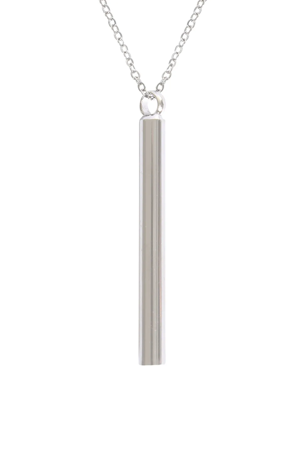 VERTICAL BAR PENDANT NECKLACE
