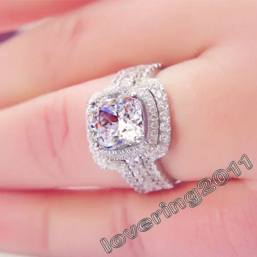 Victoria Wieck Cushion cut ring.
