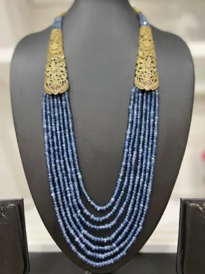 Victorian CZ Multilayer Beaded Necklace