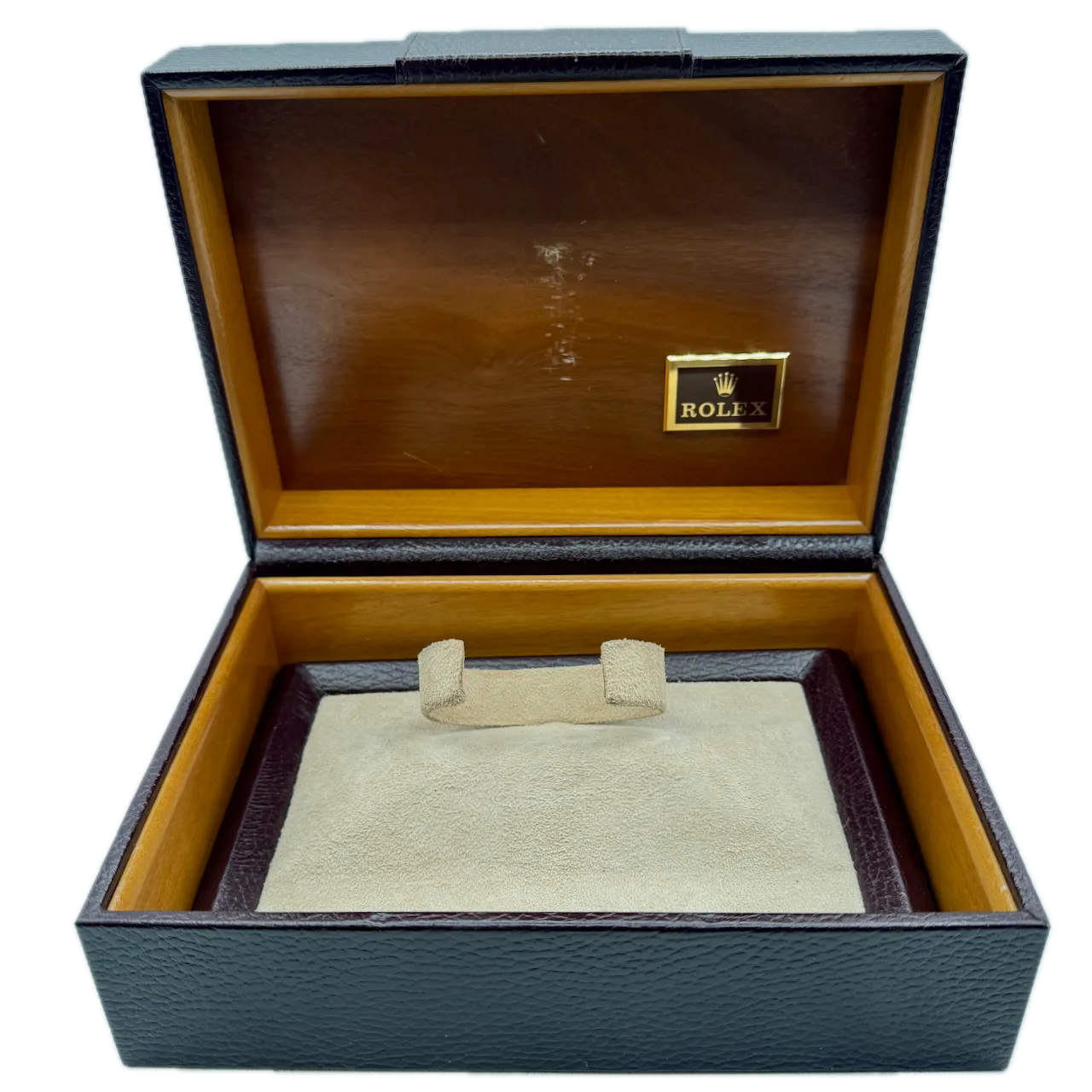 Vintage Rolex 71.00.08 Day Date Men's Wristwatch Box Swiss Leather & Feltw/Cuff