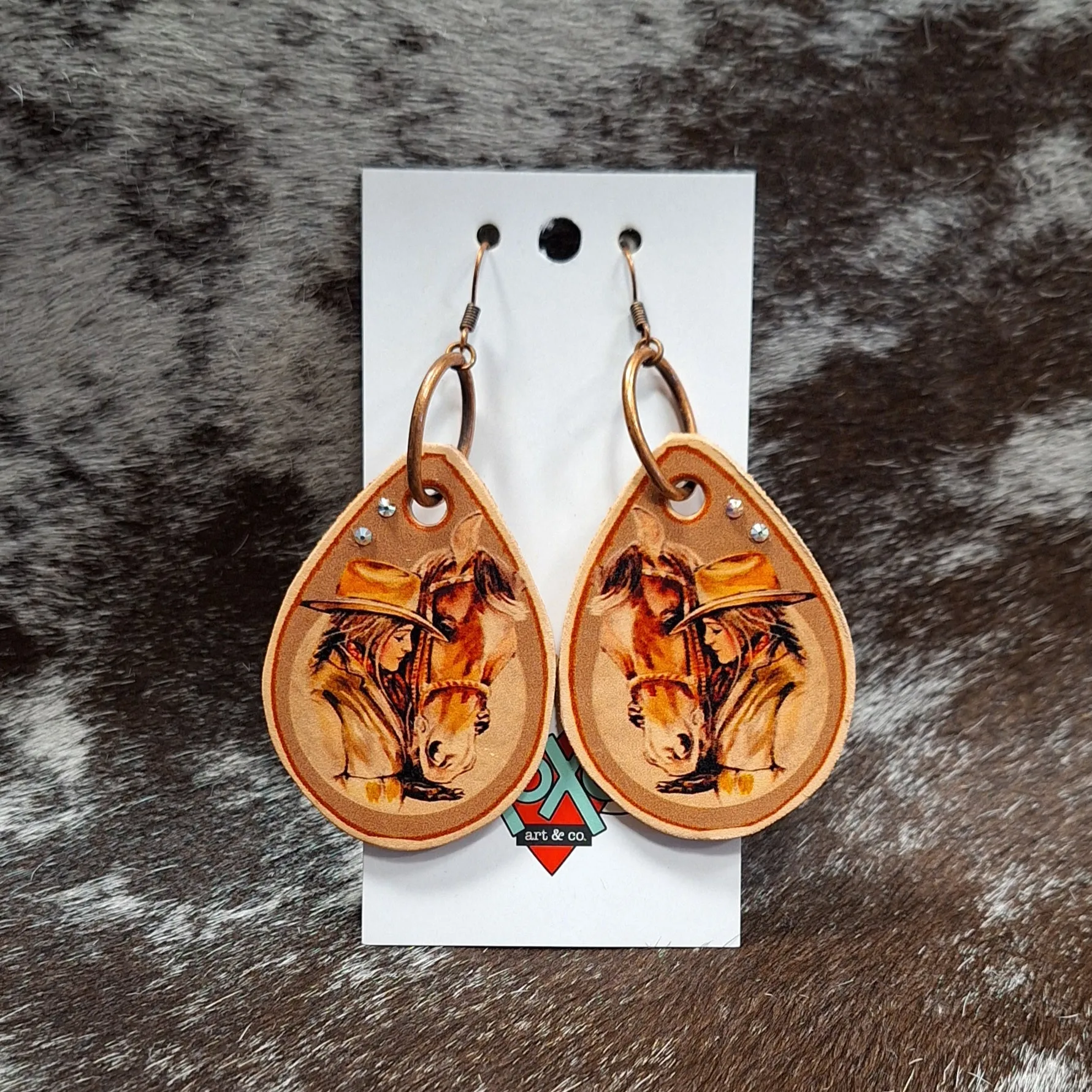 West 20 Born to Love You Teardrop Earrings