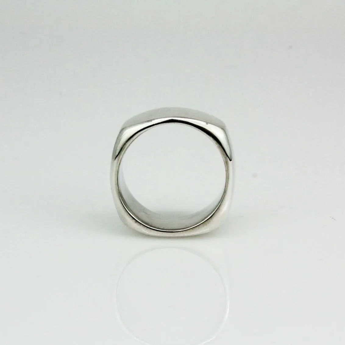 Wide Square Shaped Ring