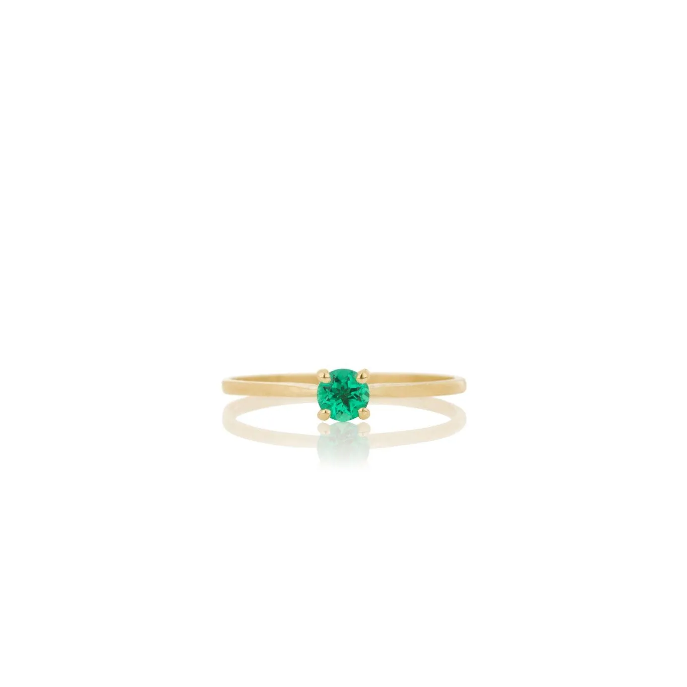 Women's emerald ring