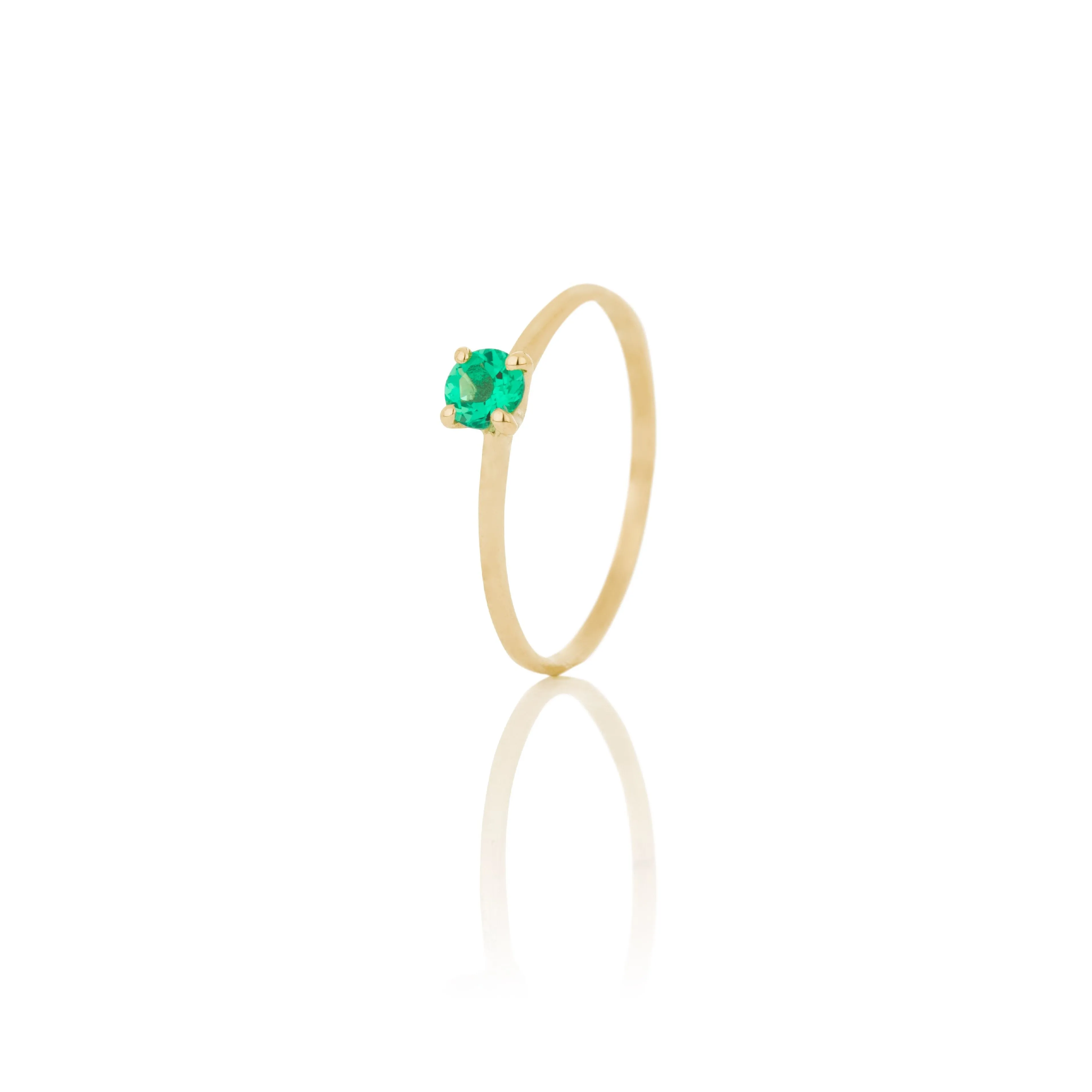 Women's emerald ring