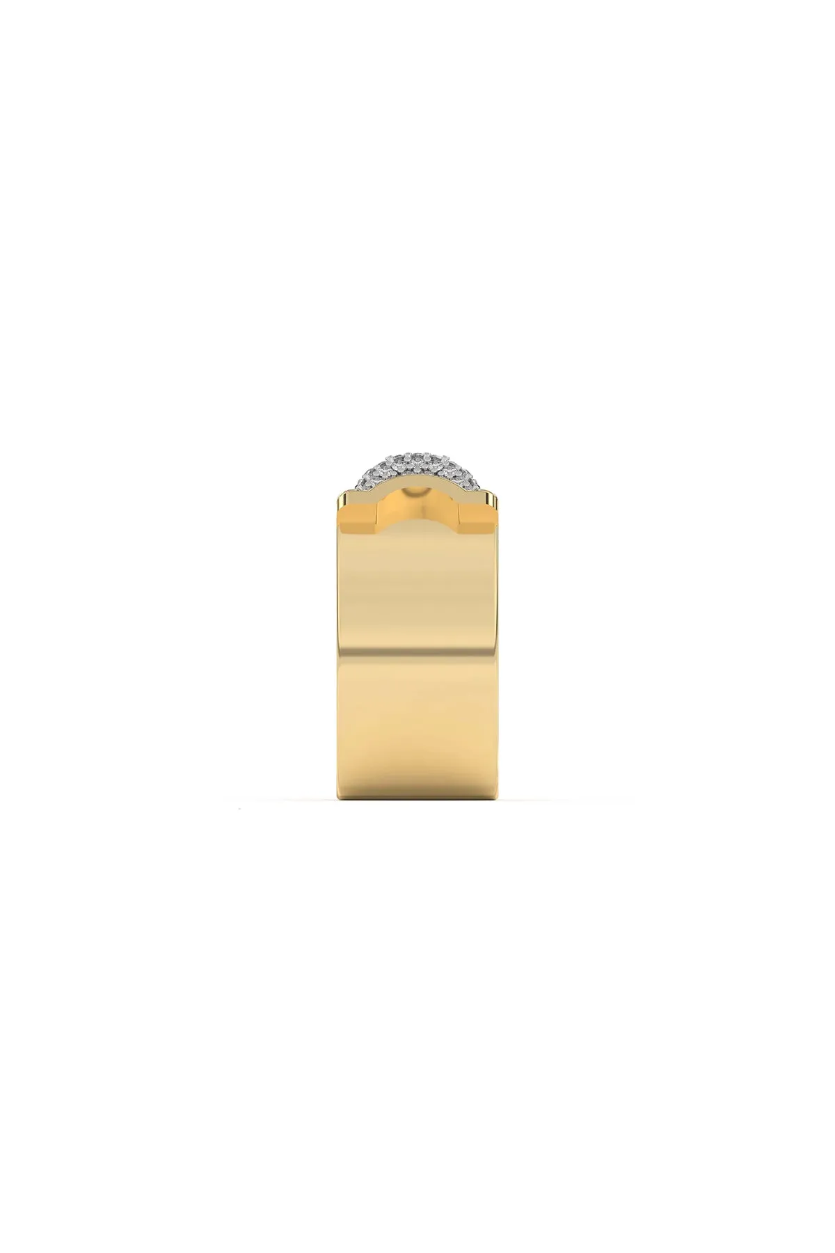 WYLD BOX | DOPPIA LUNA PAVE DIAMOND RING