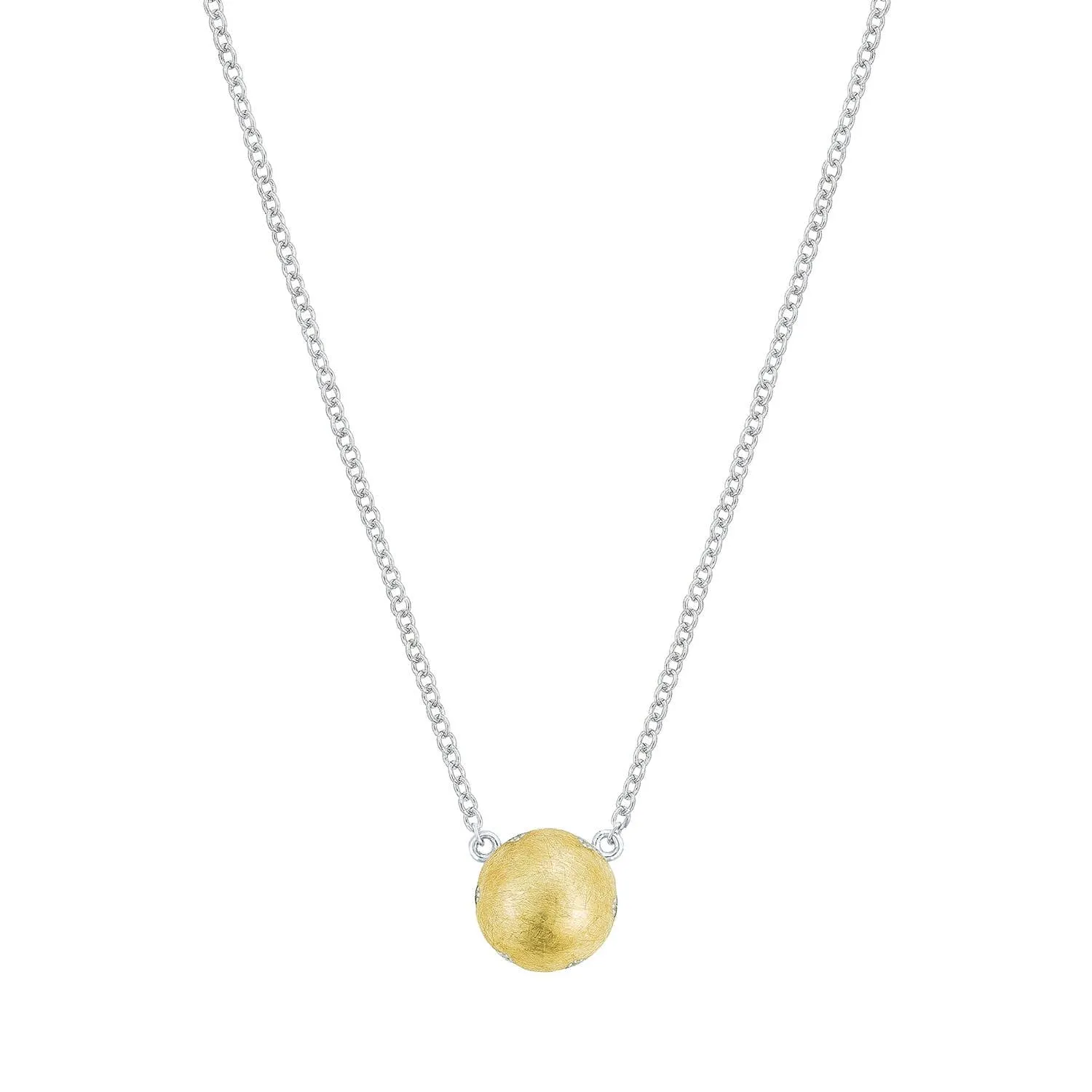 Yellow Gold Dew Drop Pendant
